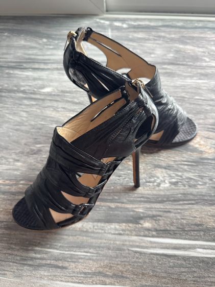 อื่นๆ รองเท้าส้นสูง หนังแท้ UK 2.5 | EU 35 | US 4.5 ดำ Jimmy Choo Heels