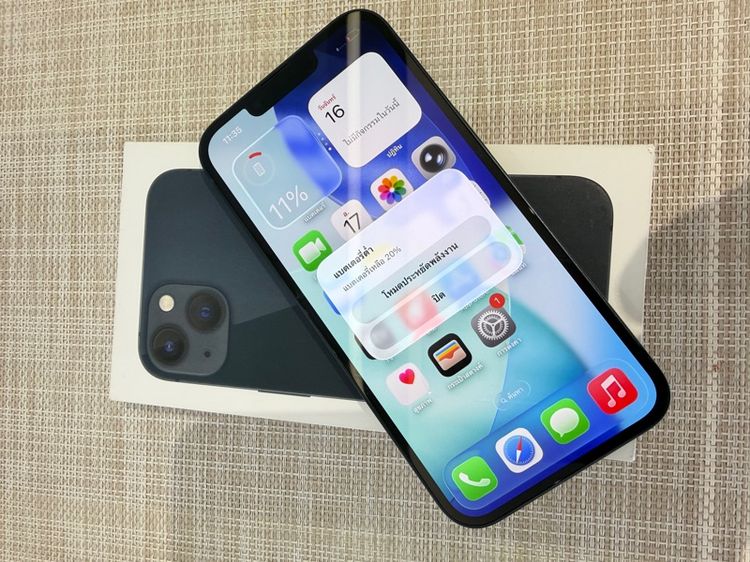 iPhone 13 สีดำ 128 ประกันศูนย์ ผ่อนได้ รับเทิร์น รูปที่ 6