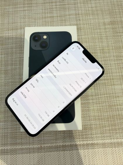 iPhone 13 สีดำ 128 ประกันศูนย์ ผ่อนได้ รับเทิร์น รูปที่ 7