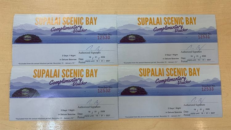 บัตรที่พักภูเก็ต Supalai Scenic Bay Resort and Spa, Phuket จำนวน 4 คืน