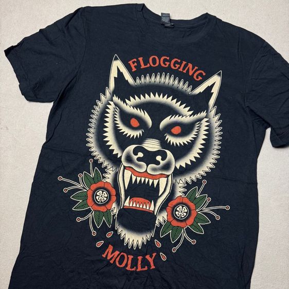 เสื้อยืดวง Flogging Molly Size S รูปที่ 2