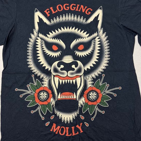 เสื้อยืดวง Flogging Molly Size S รูปที่ 4