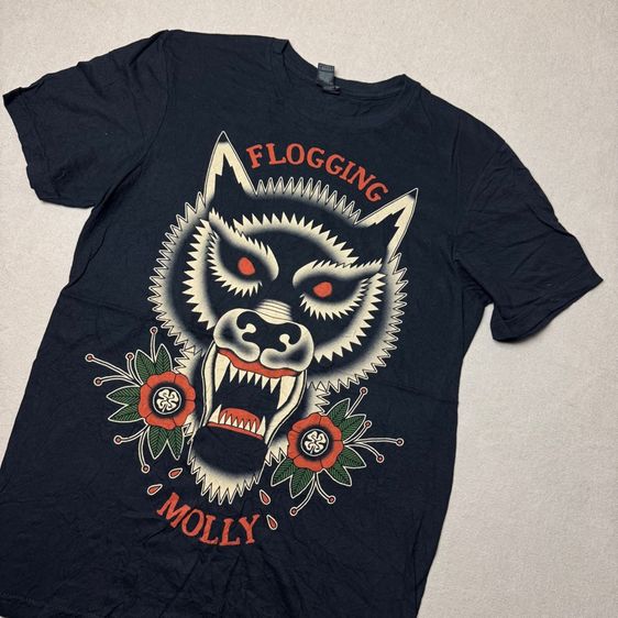 เสื้อยืดวง Flogging Molly Size S รูปที่ 3