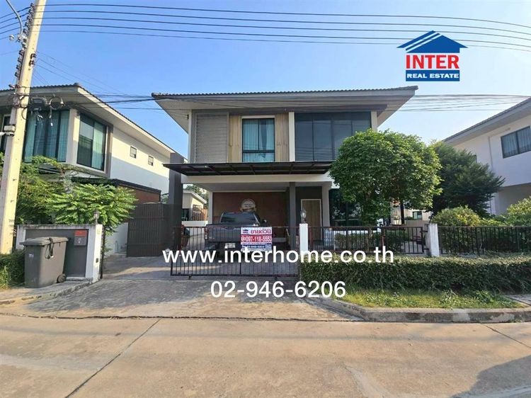 บ้านเดี่ยว 2 ชั้น 62 ตร.ว. หมู่บ้านภัทรีดาอเวนิว รังสิต-คลอง2-2 ซอยรังสิต-นครนายก31 ถนนรังสิตนครนายก ถนนวิภาวดีรังสิต ถนนพหลโยธิน คลองหลวง