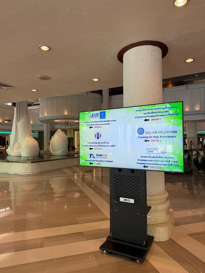 จำหน่าย ขาตั้งTV มีล้อเลื่อน ใช้ได้กับจอทุกรุ่นทุกยี่ห้อ รองรับทีวี ขนาด 32- 65 นิ้ว (ออกใบกำกับภาษีได้) รูปที่ 6