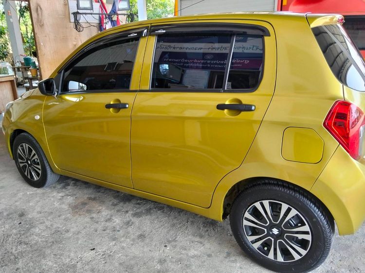 Suzuki Celerio 2014 1.0 GL Sedan เบนซิน ไม่ติดแก๊ส เกียร์อัตโนมัติ เหลือง รูปที่ 4