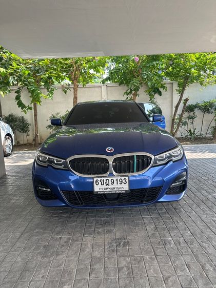 BMW Series 3 2022 330e Sedan ไฮบริด ไม่ติดแก๊ส เกียร์อัตโนมัติ น้ำเงิน รูปที่ 3