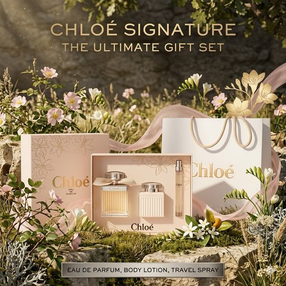 หญิง Chloe Signature EDP 75ml Set 3 Items Authentic New Box
