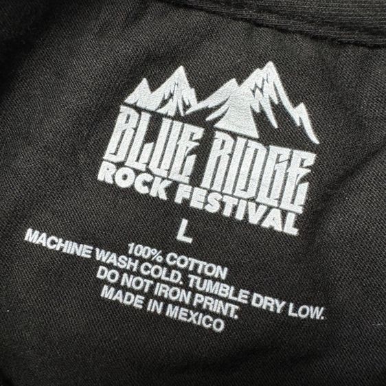 เสื้อยืด Blue Ridge Rock Festival ใหม่มาก Size L รูปที่ 5