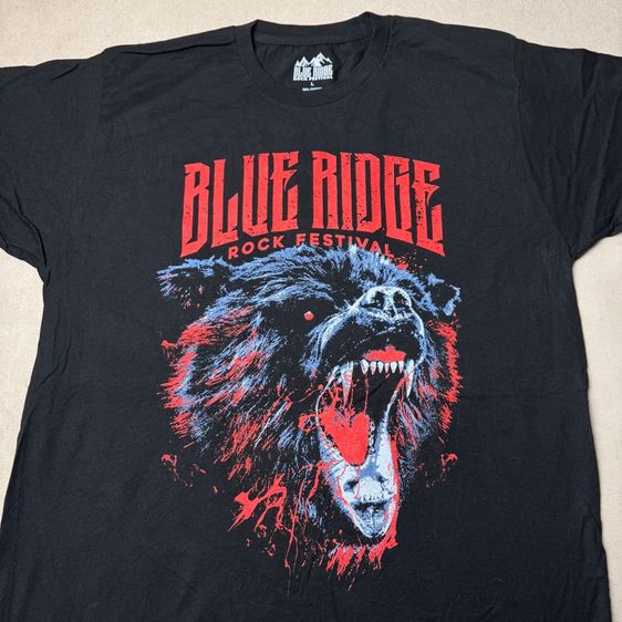 เสื้อยืด Blue Ridge Rock Festival ใหม่มาก Size L รูปที่ 3