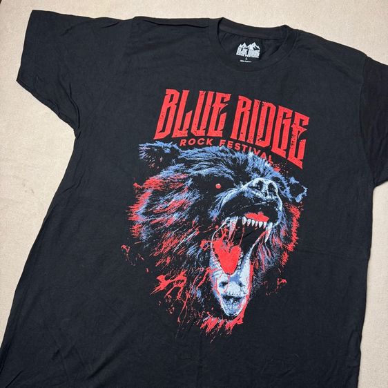 เสื้อยืด Blue Ridge Rock Festival ใหม่มาก Size L รูปที่ 2