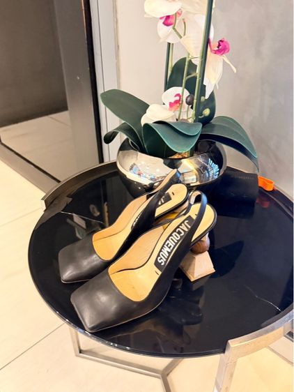 รองเท้าส้นสูง ดำ หนังแท้ UK 4.5 | EU 37 1/3 | US 6 Used jacquemus size37