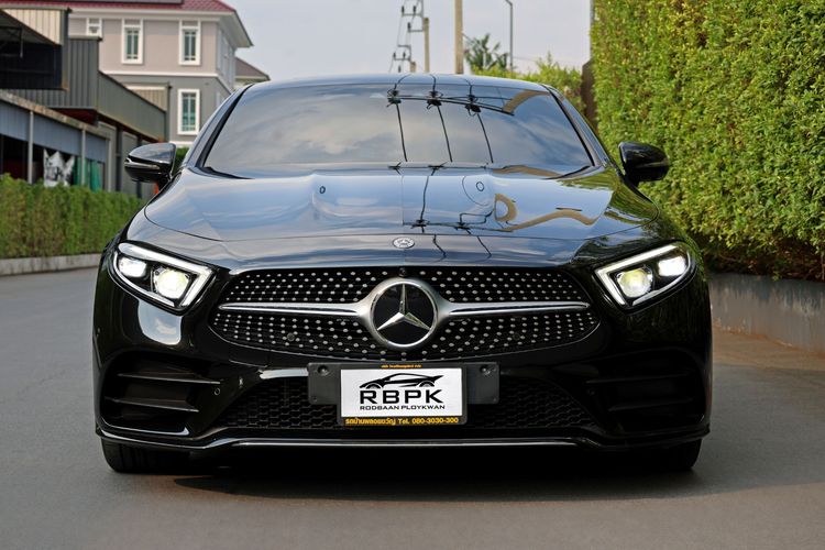 Mercedes-Benz CLS-Class 2021 CLS220 D AMG Sedan เบนซิน ไม่ติดแก๊ส เกียร์อัตโนมัติ ดำ รูปที่ 3