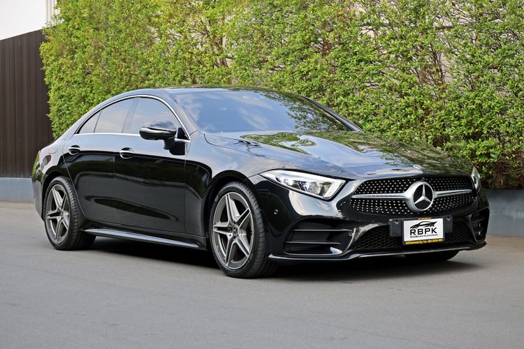 Mercedes-Benz CLS-Class 2021 CLS220 D AMG Sedan เบนซิน ไม่ติดแก๊ส เกียร์อัตโนมัติ ดำ รูปที่ 4