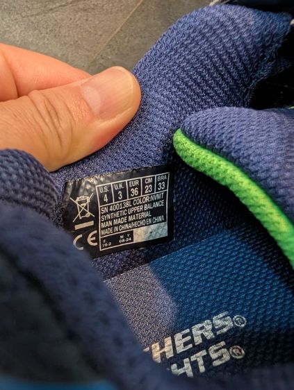 รองเท้าผ้าใบ Skechers Kids 23cm รูปที่ 7