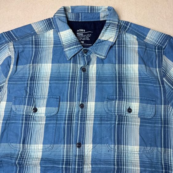 เสื้อเชิ้ต​ GAP INDIGO Limited edition Size XL รูปที่ 3