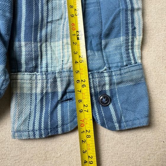 เสื้อเชิ้ต​ GAP INDIGO Limited edition Size XL รูปที่ 13