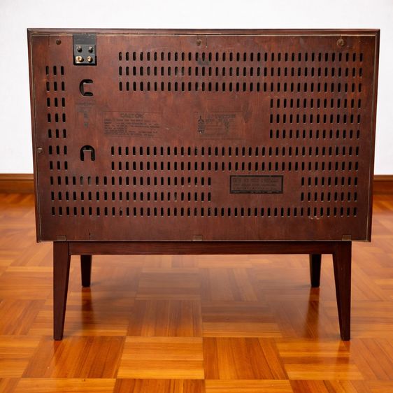 ทีวีวินเทจแท้ ของตกเเต่งสะสม ขาวดำ 20 นิ้ว Mitsubishi  รุ่นดั้งเดิมจากผู้ผลิต (ยุค 70s โดยประมาณ) รูปที่ 10