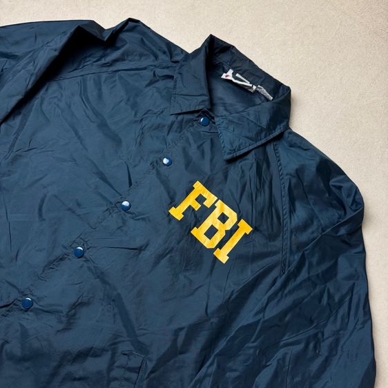 เสื้อคลุมผ้าร่ม​ FBI Size M รูปที่ 2