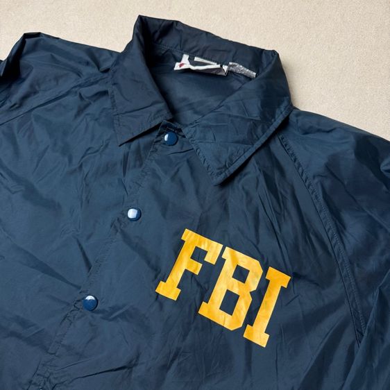 เสื้อคลุมผ้าร่ม​ FBI Size M รูปที่ 3