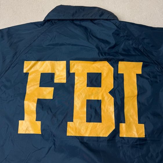 เสื้อคลุมผ้าร่ม​ FBI Size M รูปที่ 4