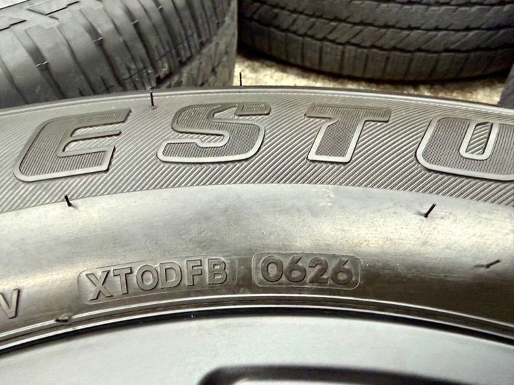 ล้อแม็ก TOYOTA TRAVO ขอบ 18” ถอดป้ายแดง ยาง BRIDGESTONE 265-60R18 ปี 26 ตุ่มหน้ายางอยู่ครบ รูปที่ 9
