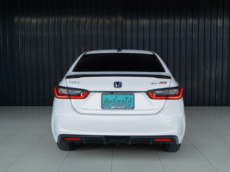 Honda City 2024 1.5 e:HEV RS Sedan ไฮบริด ไม่ติดแก๊ส เกียร์อัตโนมัติ ขาว รูปที่ 3