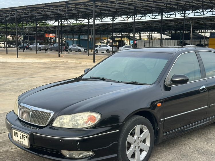 Nissan Cefiro 2003 2.0 Sedan เบนซิน ไม่ติดแก๊ส เกียร์อัตโนมัติ ดำ รูปที่ 2