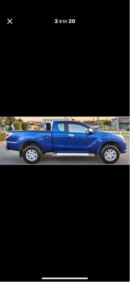 Mazda BT-50 2014 2.5 Hi-Racer Pickup ดีเซล ไม่ติดแก๊ส เกียร์ธรรมดา น้ำเงิน รูปที่ 3