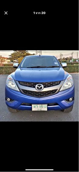 รถ Mazda BT-50 2.5 Hi-Racer สี น้ำเงิน