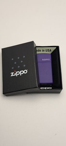 ไฟแช็คซิปโป้ตัวเล็ก สีม่วง 