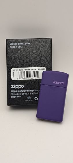 ไฟแช็คซิปโป้ตัวเล็ก สีม่วง  รูปที่ 2