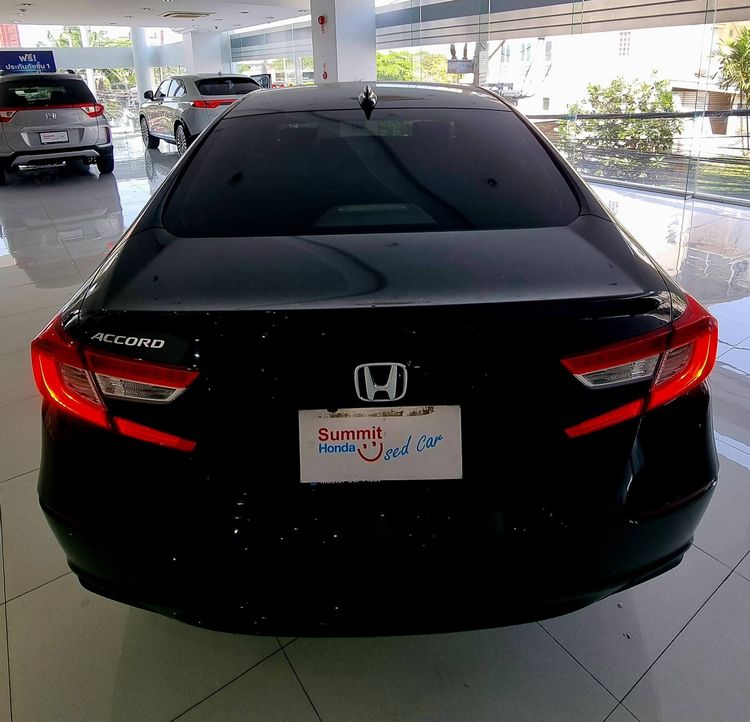 Honda Accord 2020 1.5 Turbo EL Sedan เบนซิน ไม่ติดแก๊ส เกียร์ธรรมดา ดำ รูปที่ 2