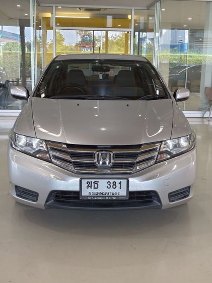 Honda City 2012 1.5 V Sedan เบนซิน ไม่ติดแก๊ส เกียร์อัตโนมัติ เทา รูปที่ 2