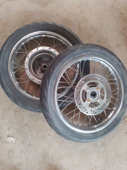 ล้อหน้า-หลัง-ท่อ yamaha mio 115 ยางใช้ใด้ ท่อไม่รั่ว รูปที่ 3