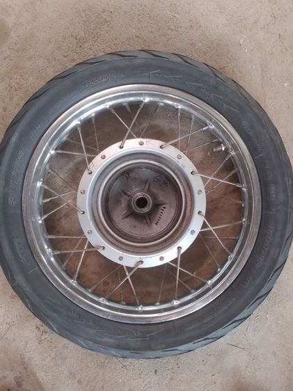 ล้อหน้า-หลัง-ท่อ yamaha mio 115 ยางใช้ใด้ ท่อไม่รั่ว รูปที่ 2