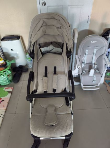 รถเข็นเด็ก KikkaBoo รุ่น Eden เป็นรถเข็นเด็กพับอัตโนมัติ น้ำหนักเบาที่เหมาะสำหรับการเดินทาง. รูปที่ 5