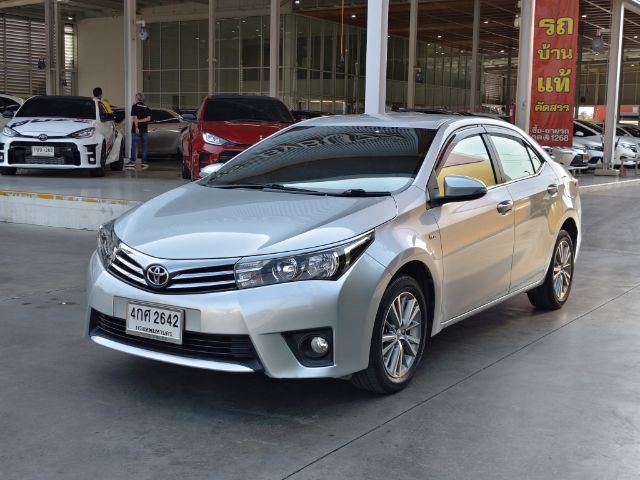 Toyota Altis 2015 1.8 E Sedan เบนซิน ไม่ติดแก๊ส เกียร์อัตโนมัติ บรอนซ์เงิน รูปที่ 3