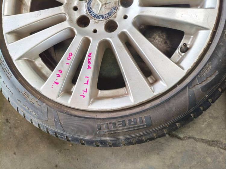 ขายล้อเบ็นซ์ Benz C-Class W204  แท้ ลาย 7 ก้านคู่ ขอบ17" รูปที่ 4