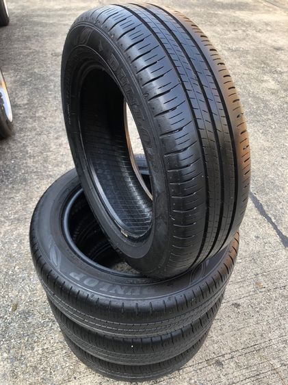 ยางขอบ15 เบอร์ 185 60 15 DUNLOP EC 300 ยางปลายปี24 ลงพื้นปี25 ไม่มีปะ ดอกยางสวยมาก