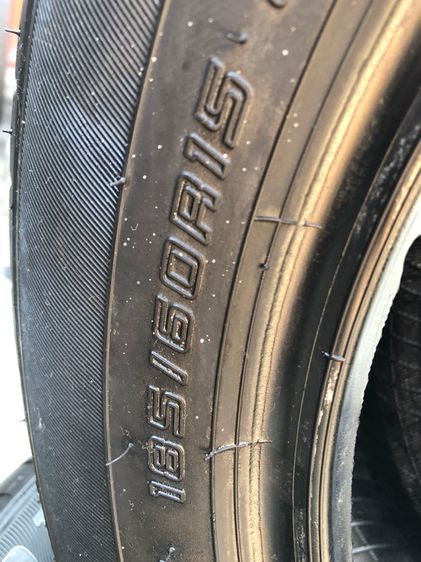 ยางขอบ15 เบอร์ 185 60 15 DUNLOP EC 300 ยางปลายปี24 ลงพื้นปี25 ไม่มีปะ ดอกยางสวยมาก รูปที่ 5