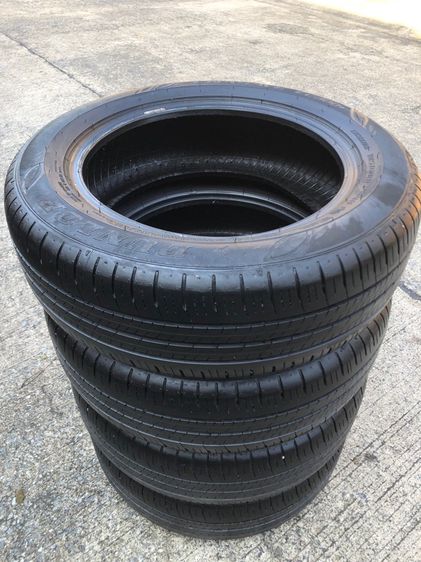 ยางขอบ15 เบอร์ 185 60 15 DUNLOP EC 300 ยางปลายปี24 ลงพื้นปี25 ไม่มีปะ ดอกยางสวยมาก รูปที่ 2