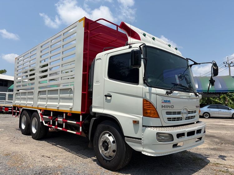 10 ล้อ 2 เพลา กระบะคอกสูง มีชุดปากลำโพง