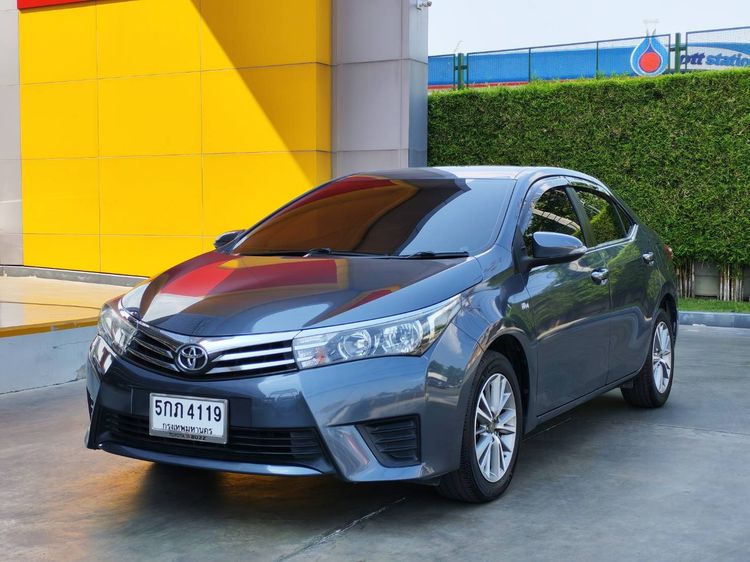 Toyota Altis 2016 1.6 E Sedan เบนซิน ไม่ติดแก๊ส เกียร์อัตโนมัติ เทา รูปที่ 3