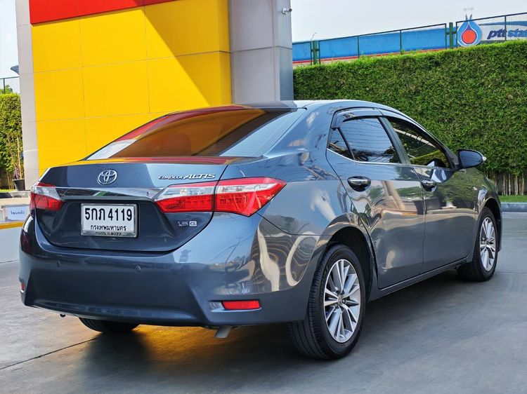 Toyota Altis 2016 1.6 E Sedan เบนซิน ไม่ติดแก๊ส เกียร์อัตโนมัติ เทา รูปที่ 4