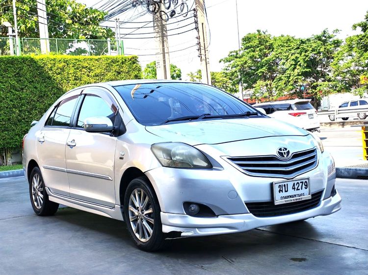 Toyota Vios 2012 1.5 E Sedan เบนซิน ไม่ติดแก๊ส เกียร์อัตโนมัติ บรอนซ์เงิน รูปที่ 3