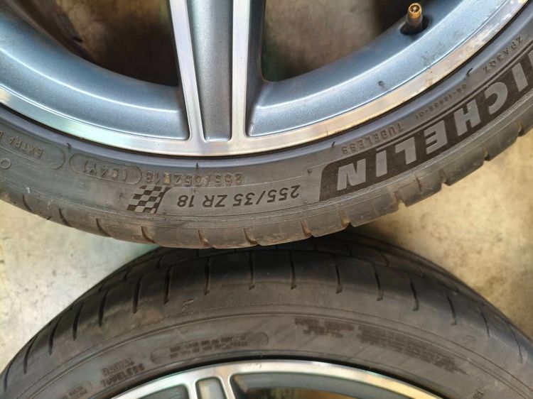 ล้อเบ็นซ์ ล้อBenz C-Class W205 AMG แท้ ลาย 5 ก้านดาว ขอบ18" ใส่ Benz ได้หลายรุ่น รูปที่ 7