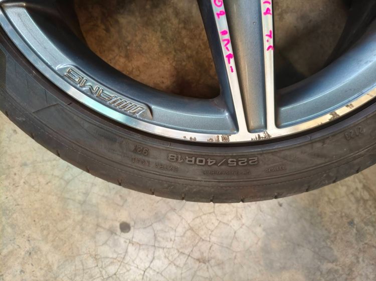 ล้อเบ็นซ์ ล้อBenz C-Class W205 AMG แท้ ลาย 5 ก้านดาว ขอบ18" ใส่ Benz ได้หลายรุ่น รูปที่ 6