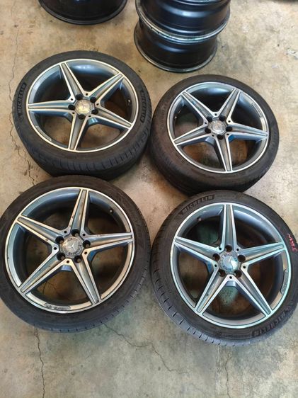 อื่นๆ แม็กนีเซียมอัลลอย ล้อเบ็นซ์ ล้อBenz C-Class W205 AMG แท้ ลาย 5 ก้านดาว ขอบ18" ใส่ Benz ได้หลายรุ่น