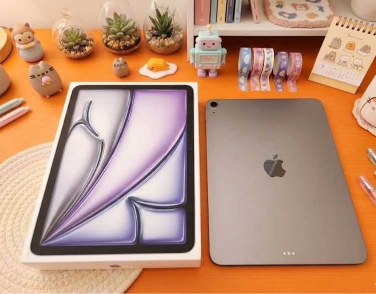 Ipad Air7 11 นิ้ว 128gb wifi สีดำ มือ2มีประกันศูนย์ ถึงสิ้นเดือนสิงหาคม 2569  รูปที่ 2